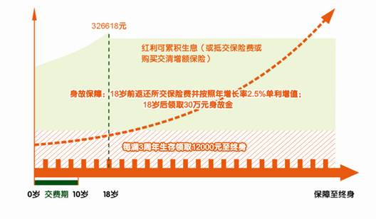 平安世纪星光少儿两全保险（分红型）投保示例